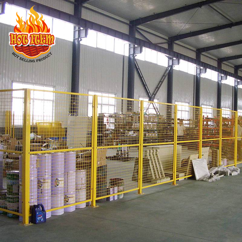 Factory Sale Low Carbon Steel Workshop Isolation Safety Fence High Quality Protection Workshop Partition Isolation Network
