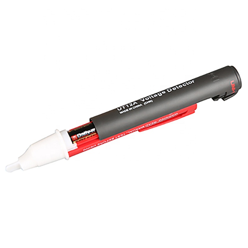 UNI-T UT12A Flash and Beep Indicator Non-contact AC voltage detector test pencil Pen Tester