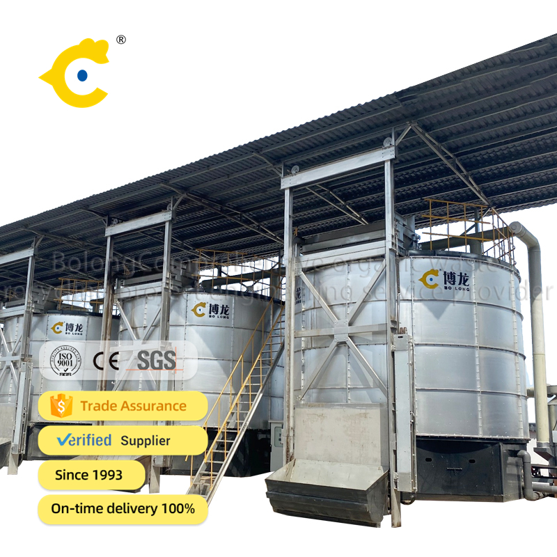 Large organic solid waste projects Organic solid waste treatment equipment Solid waste conversion organic fertilizer project