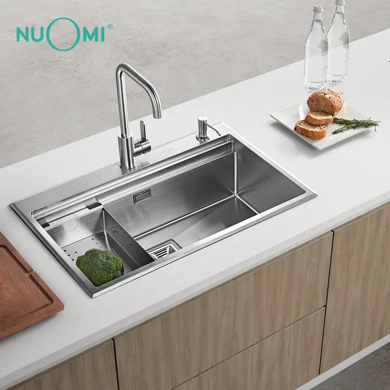 NUOMI CARLOW Series Stainless Steel SUS304 Kitchen Sink With Faucet