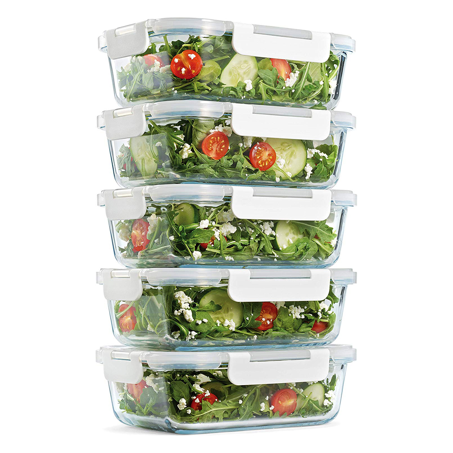 Стеклянный пищевой контейнер в новом дизайне tiffin box