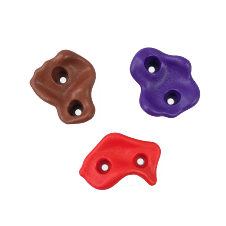 2021 Hot Children Outdoor Adventure Rock Climbing Stones Climbing Wall Swing Holds For Kids Playground Amusement Park
