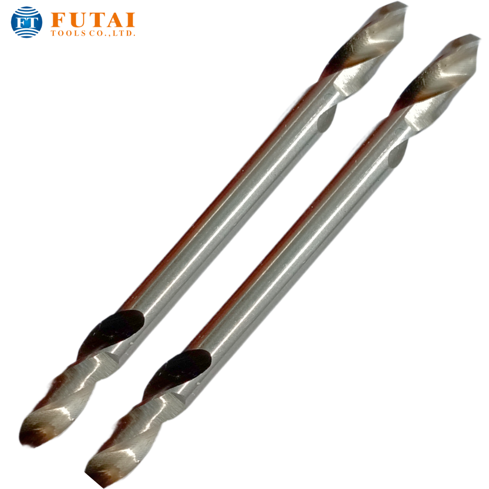 Factory Customization Fu Tai twist drill bits HSS Double End Drill Bits for Drilling Sheet Metal Steel