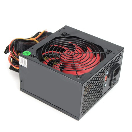 Блок питания 700 W с бесшумным вентилятором блок питания ATX 24-контактный 12 см ПК компьютерный блок питания 700 Ватт