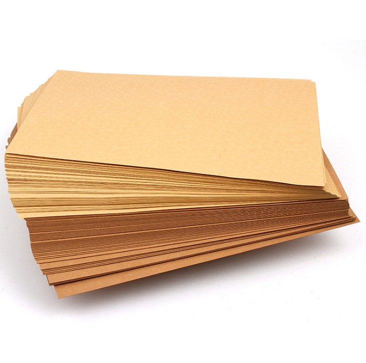 Quality Pure Wood Pulp A3/A4/4K Kraft Paper Thick