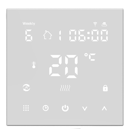App Smart Control Hvac System Programmable Air Conditioning Wi Fi Thermostat Touch Screen Air Conditioning System