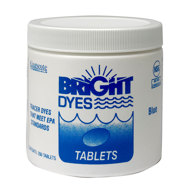 FLT Blue Tablets Made In USA Safe Non-toxic Biodegradable Tracer Dye Tablets Use For Food Zone