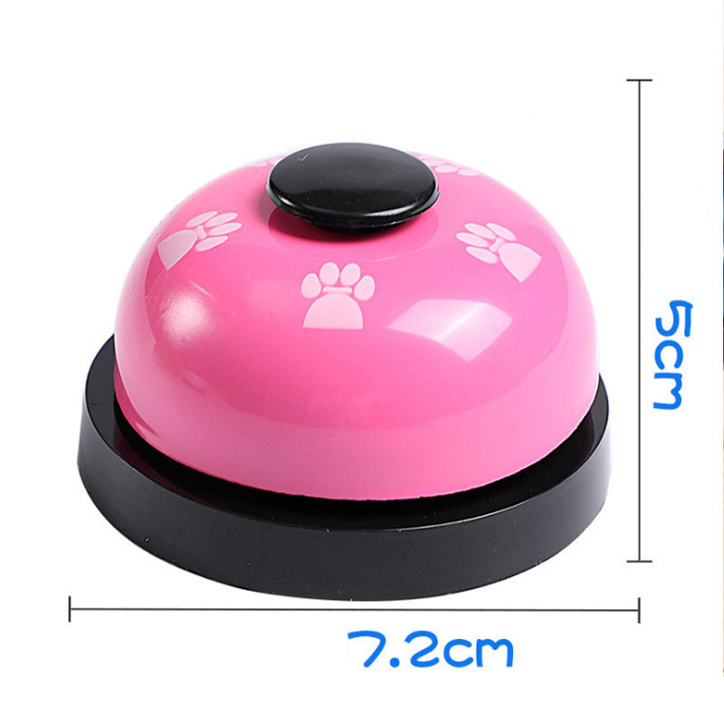 Pet Training Bell Responder Dog Paw Print Bell Pet Sound Bell Trainer