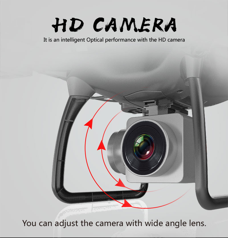 Procurement Festival hot-selling anti-drop remote control drone 4K aerial wifi real-time transmission of quadcopter KY101 toy