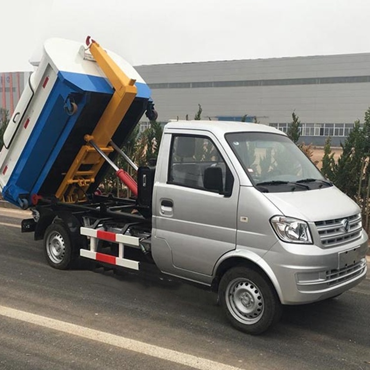 Китай dongfeng небольшой размер мусоровоз для продажи