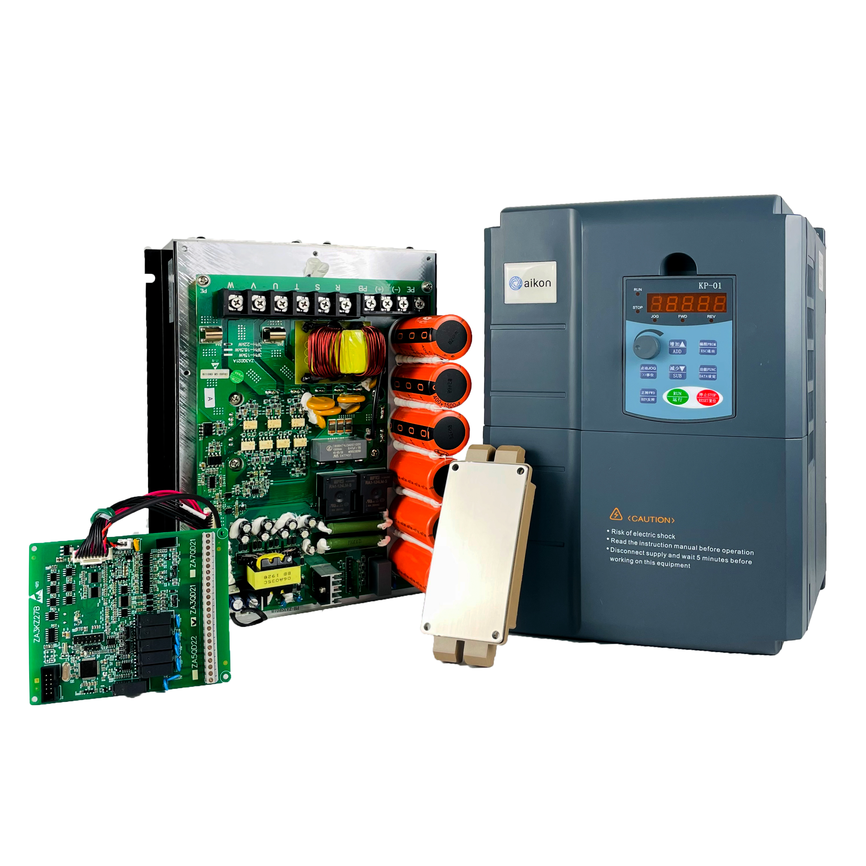 220V Single Phase Input 5.5kw 7.5HP Mini VFD Variable Frequency Drive for Motor Speed Control