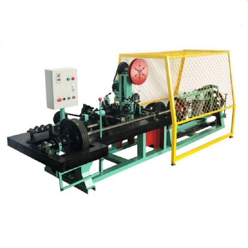 prison border barbed wire fencing making machine
