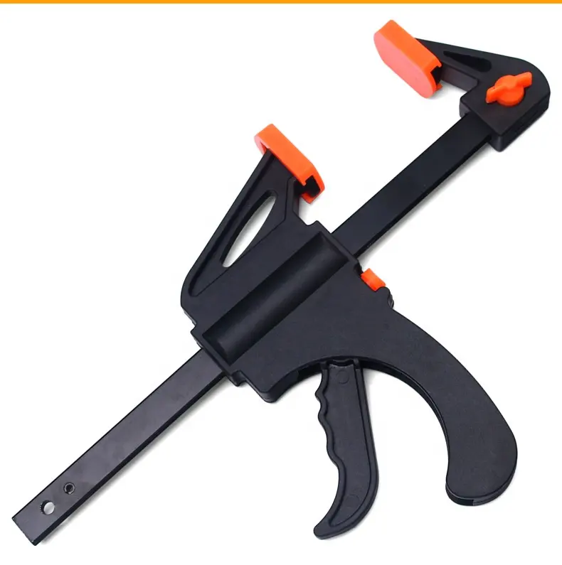 Woodworking Bar F Clamp Clamps Grip Ratchet Quick Release Fixed Home Tools Household F Shape Wood Working Clamp