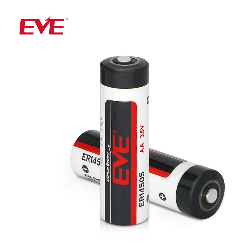 Одноразовые батареи EVE ER14505, 3,6 В, литий-ионная батарея 2700 мАч, AA, Первичная литиевая батарея для автоматических умных измерителей