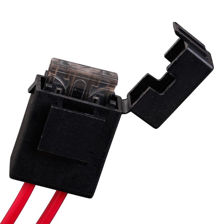 Fuse box for maintenance circuit to add ATM medium blade fuse holder fuse tap