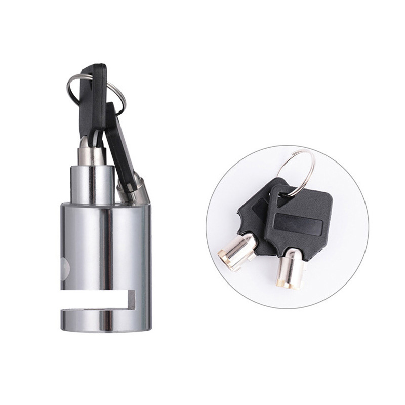 Stainless Steel Bicycle Motorcycle Locomotive Disc Brake Lock Waterproof Anti-theft Security Sturdy Wheel Disc-brake Lock