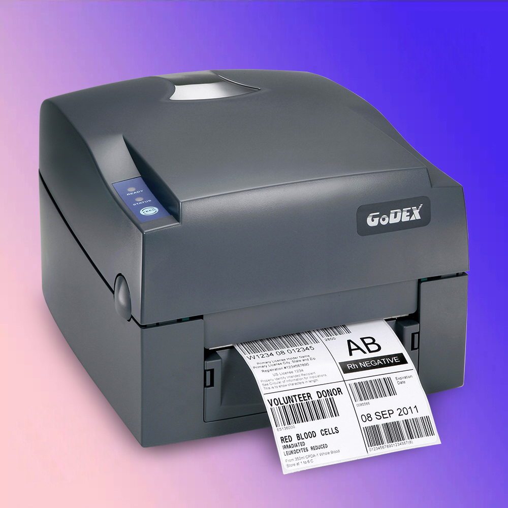 Godex G500U Carbon Belt Clothing Suspension Brand Jewelry Supermarket Trademark barcode printer TAG PRINTER