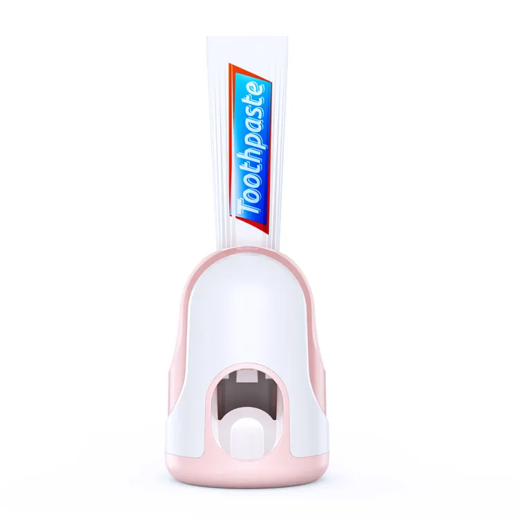 Olamlife Creative Eco Friendly Customized Colour Bathroom Accessories Holder Automatic Toothpaste Dispenser Toothpaste Squeezer