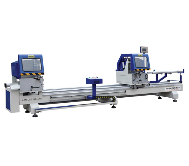 Алюминиевый профиль cnc, двойная Торцевая пила для резки алюминия
