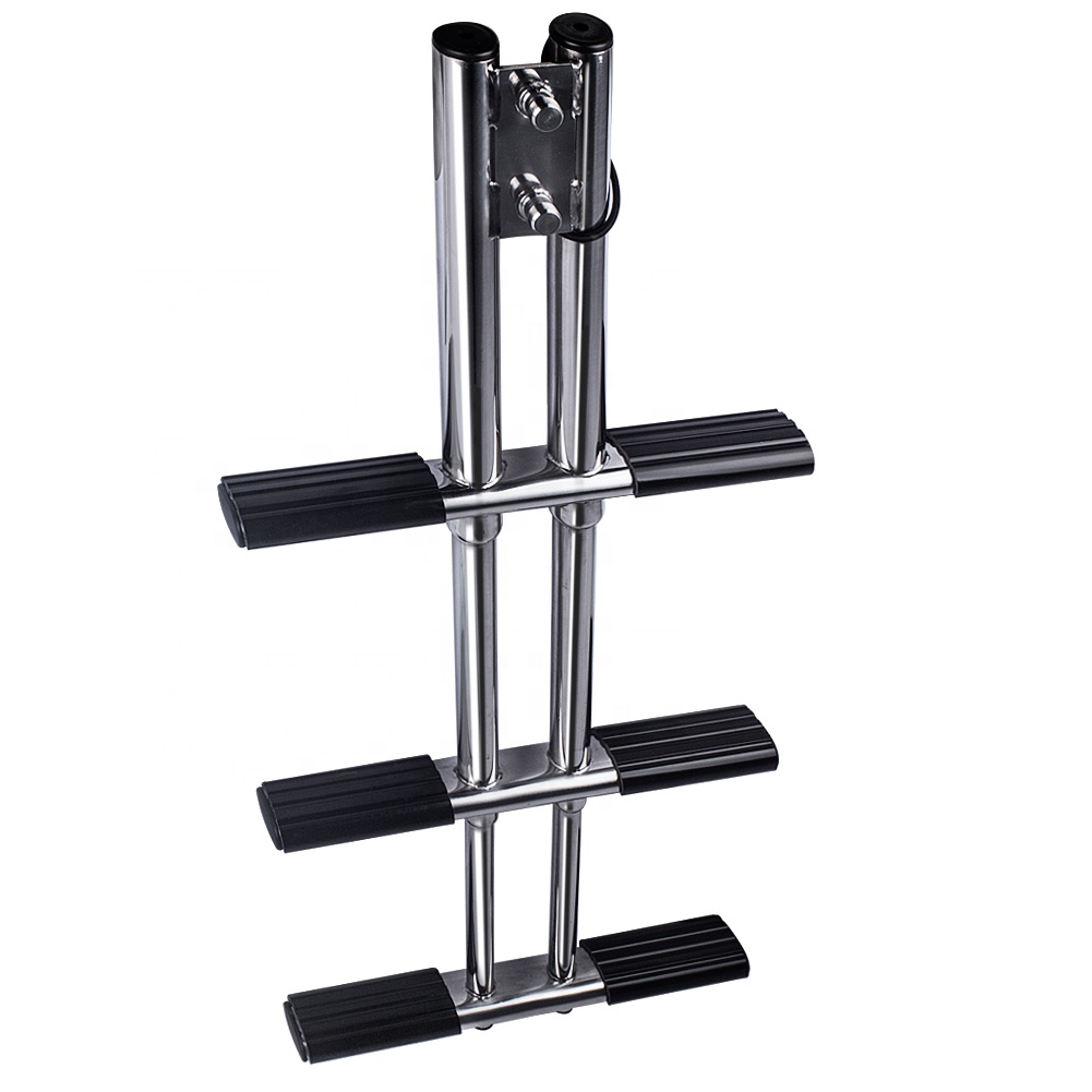 2 3 4 Step Marine Ladder Telescoping Drop Swim Ladder Telescopic Boat Ladder