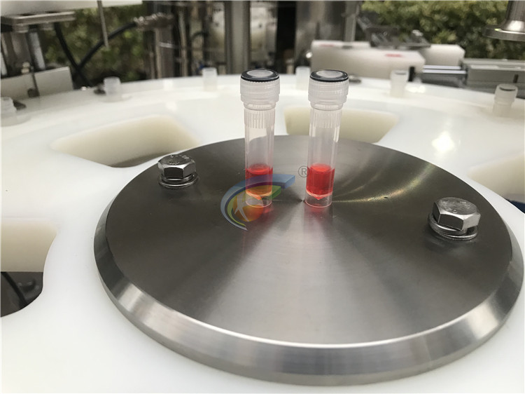 High Speed 1ml/2ml/3ml Universal Transport Medium Specimen nucleic acid test tube filling Capping And Labeling machine