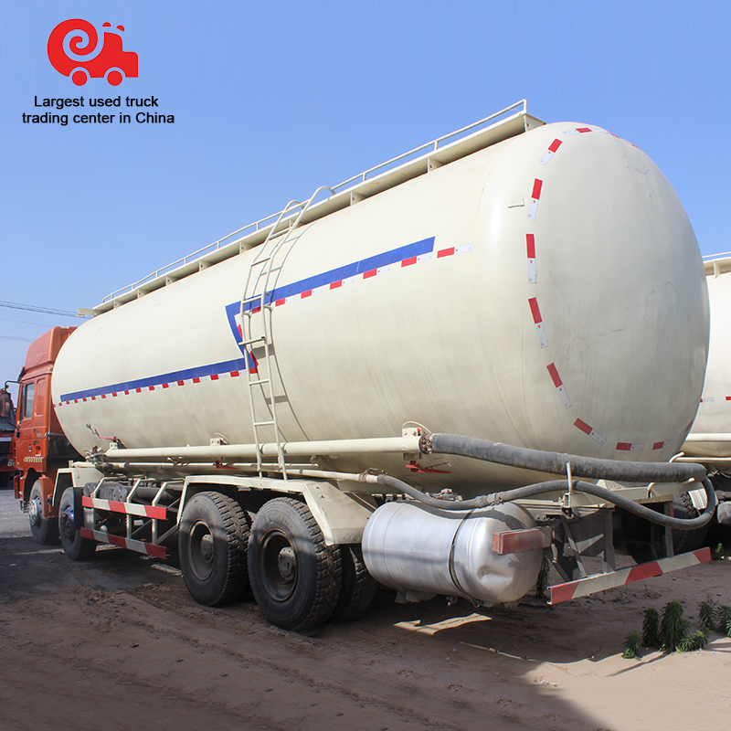 China supplier high quality used powder material truck bulk feed transport truck