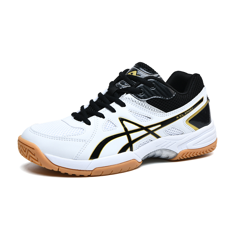 New design wholesale spot high quality professional mens and womens lightweight anti skid volleyball badminton shoes