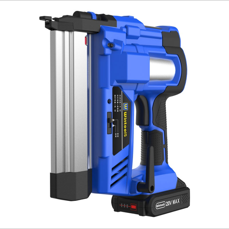 Wintools nail guns 18v li-ion cordless 2-inch nailer stapler with LED lighting when working
