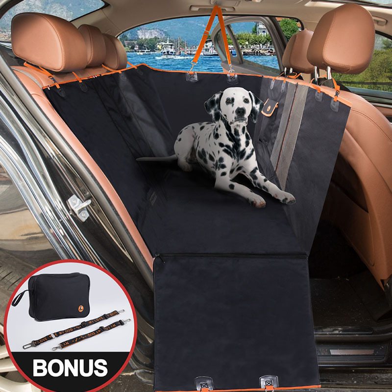 JuaraTech Waterproof Seat Cover Car for Pet Outdoor