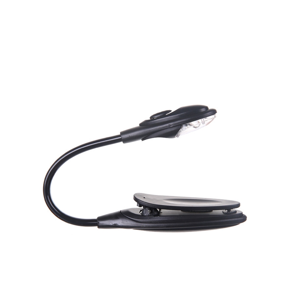 Mini LED Book Clip Holding Night Light Flexible Book Reading Lamp For Kids Children