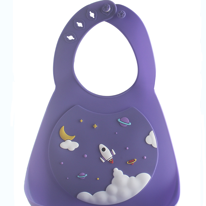 Custom Baberos de Silicona Waterproof Silicone Baby Bib Silicone Baby Bowl Silicone Baby Feeding Sets