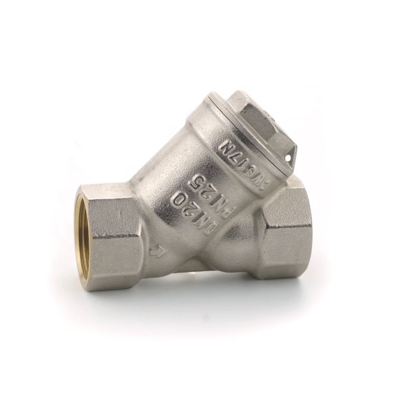Wholesale 1/2 - 2 Inch PN16 Brass Y Type Strainer Filter Valve