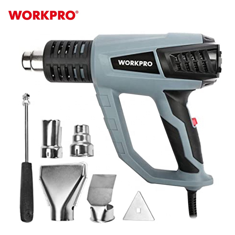 Тепловая пушка WORKPRO 2000 Вт, пистолет горячего воздуха, пистолет горячего воздуха 2000 Вт