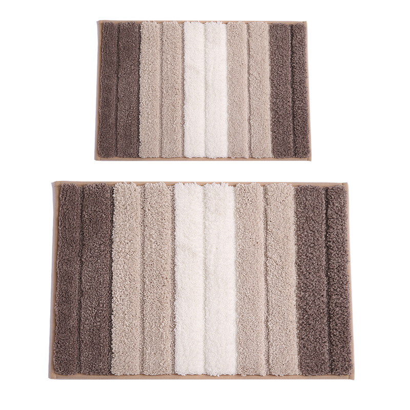 Luxury Bathroom Rugs Bath Mat Non-Slip Fluffy Soft Plush Microfiber Shower Carpet Rug Machine Washable Quick Dry Ultra Shaggy