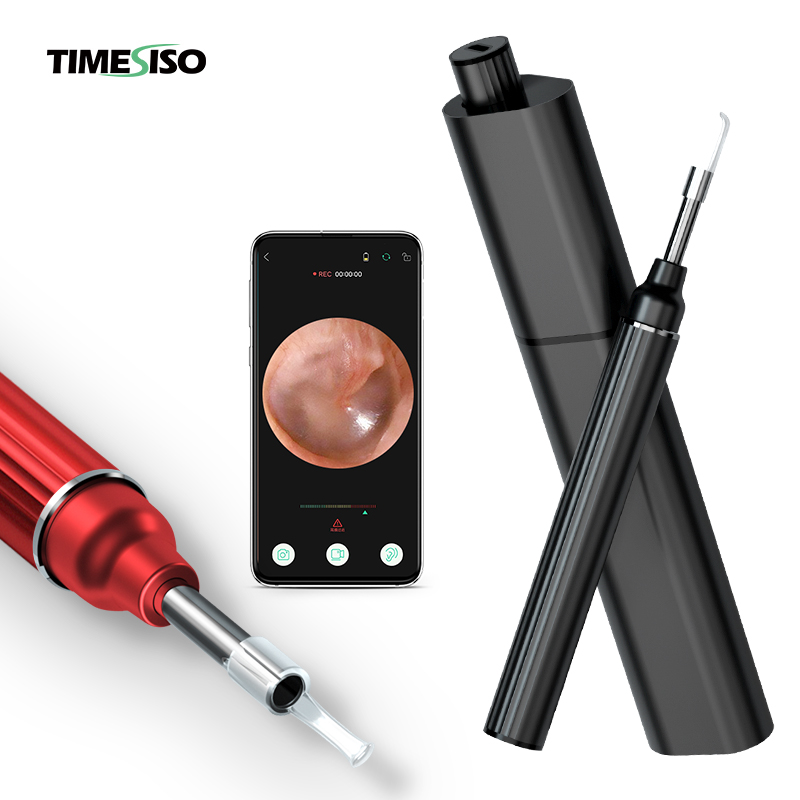 Новый цифровой отоскоп Timesiso, камера, беспроводной визуальный инструмент для удаления ушного воска, визуальный эндоскоп с аксессуарами