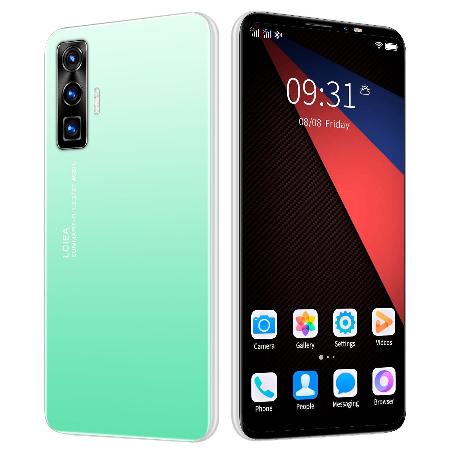 China manufacturer cheap price mobile phone P48pro 6+128G 5.8 inch mini android phone for free shipping