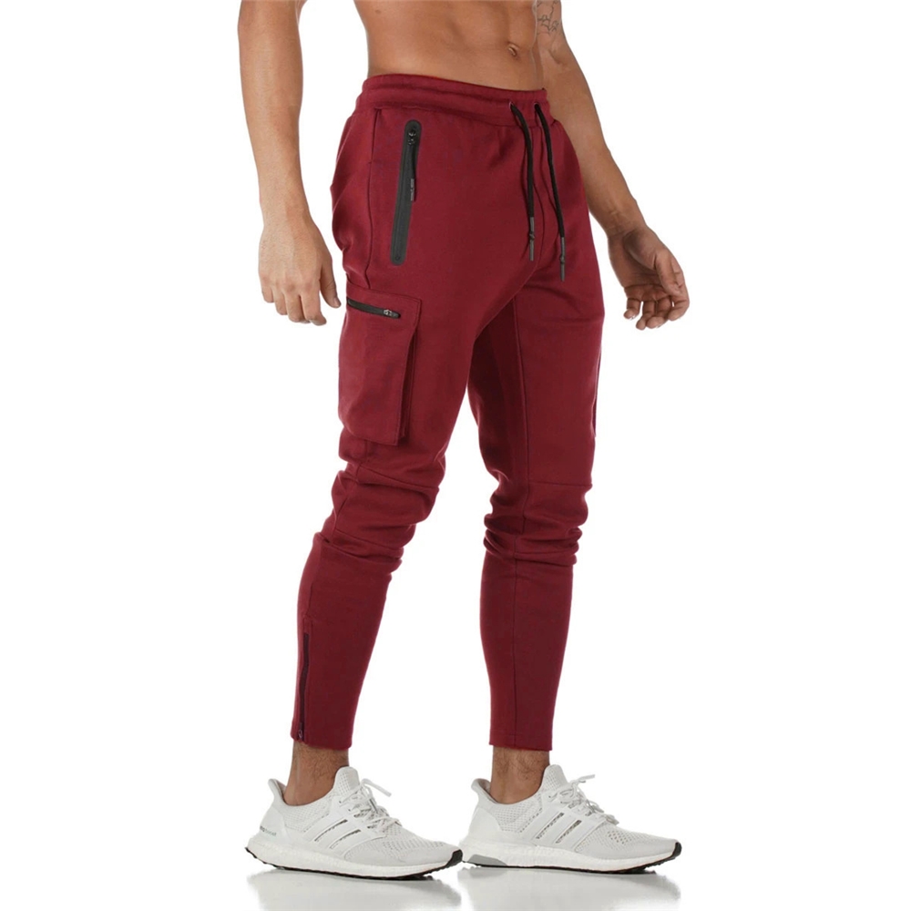 Outdoor Elastic Mens Sports Apperal Fitness Running Camouflage Training Pants For Men
