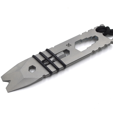 Titanium Prybar мульти инструмент Карманный Походный набор для выживания портативный инструмент Отвертка