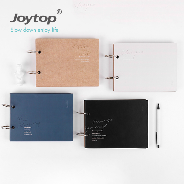 Неизвестная книга с памятью Joytop A5, картонная обложка, коричневая черная крафт-бумага, страница 6894