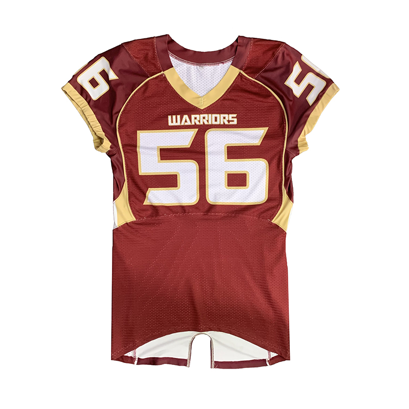 Sublimation printing american football uniform custom youth american football jersey uniform