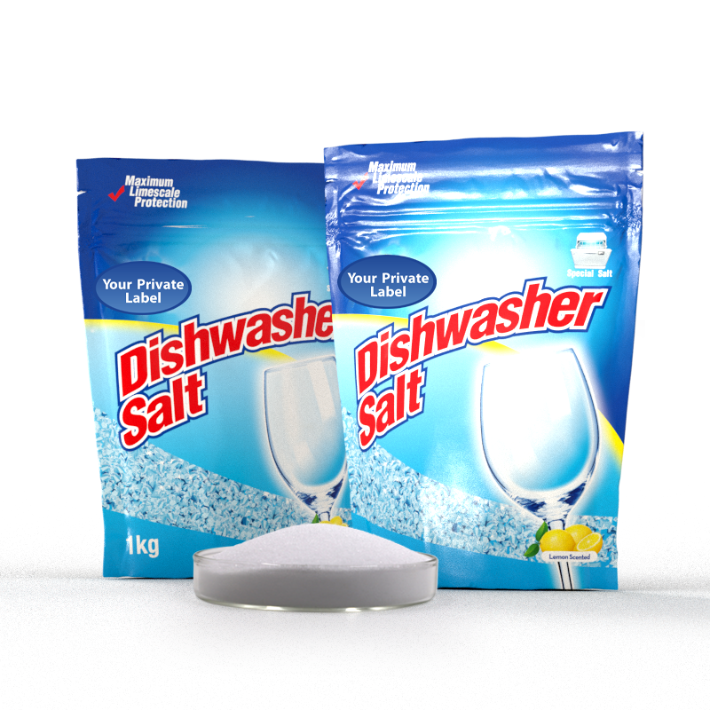 Top Selling Dishwasher Salt Pure Formula Softener Hard Water Make Dishwasher Tableware Clean No Residue