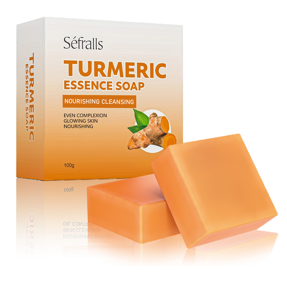 turmeric acid soap bar for face & body-acne, dark spots turmeric make handmade soap