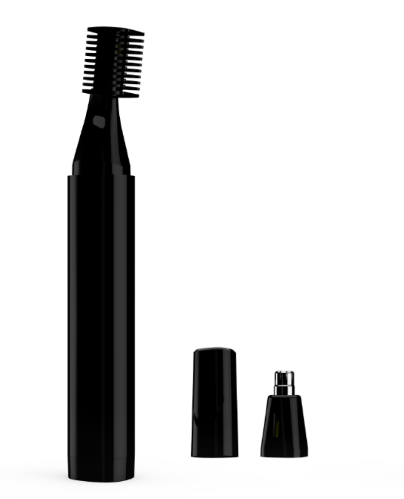 2021 Professional New Design 2 in 1 Electric Rechargeable Professional Nose Eyebrows Hair Trimmer
