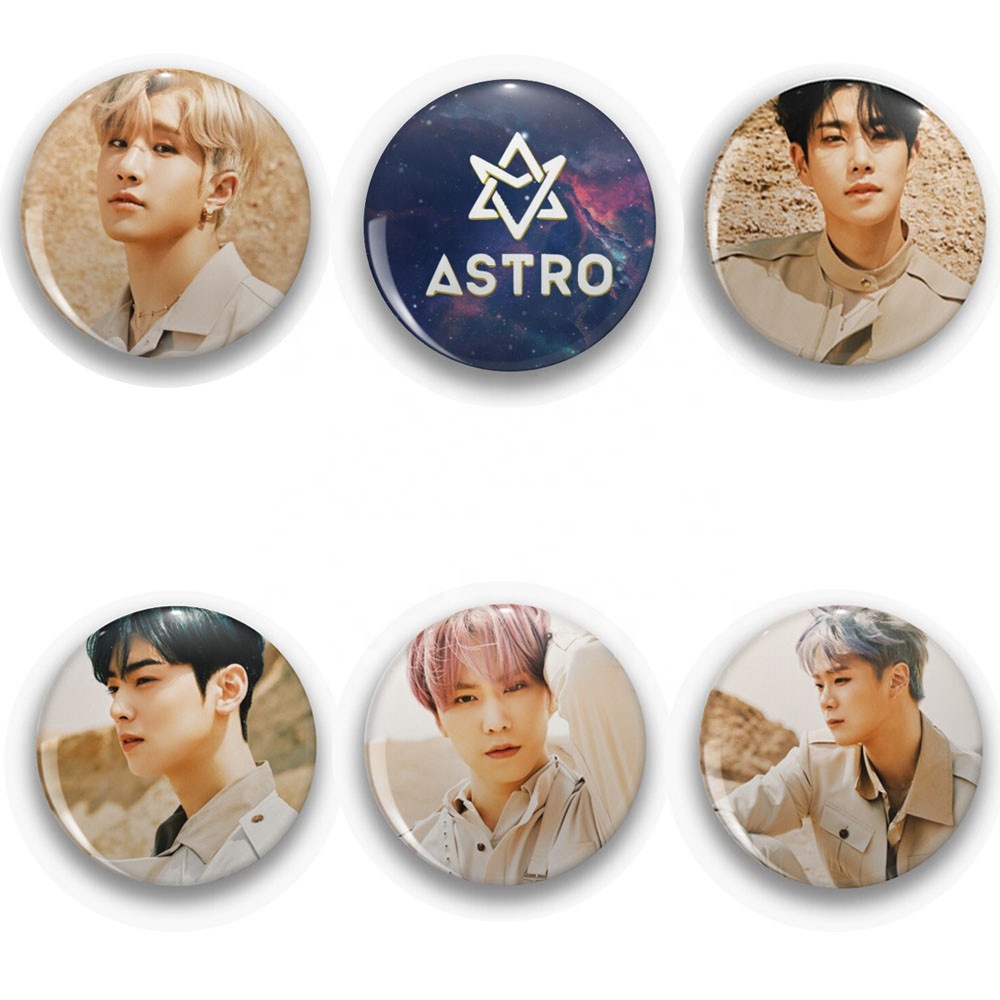 Оптовая продажа, брошь Kpop ASTRO, значок, булавка, значок