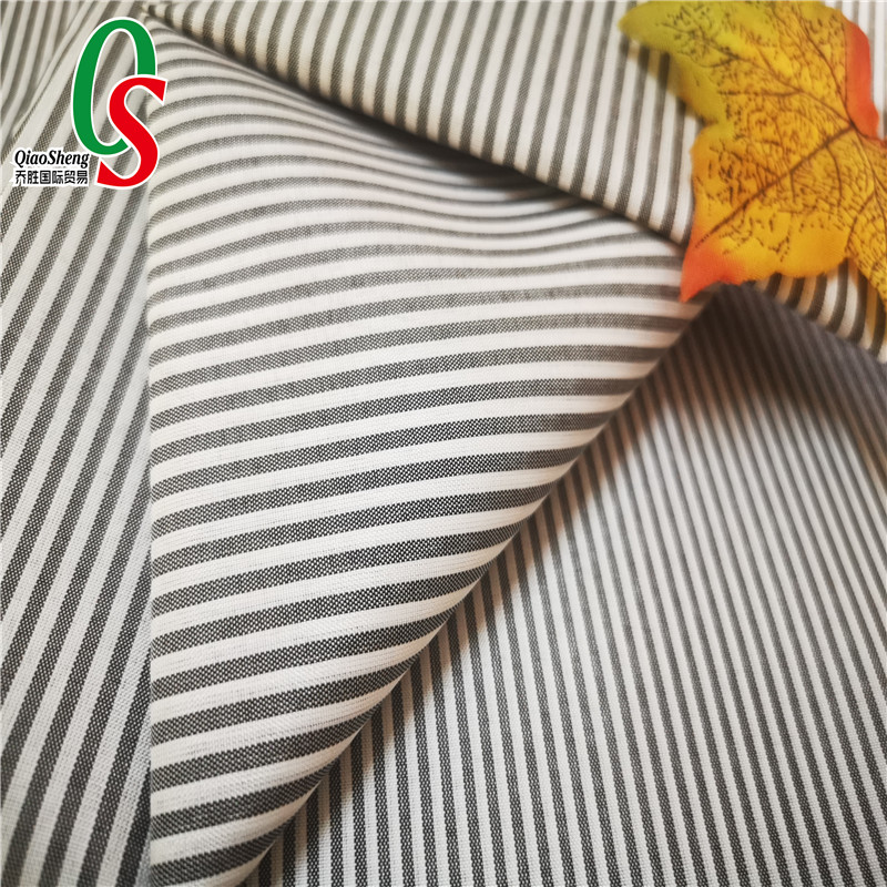 100%polyester steak strip plain yarn-dyed taffeta pongee lining fabric for jacket suit