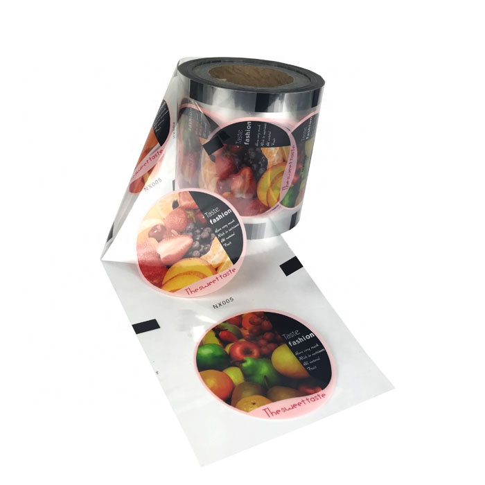 Wholesale high quality film cup custom Bubble tea cup sealing film for milk tea cup