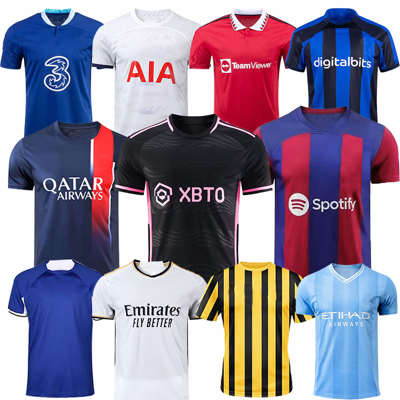 23 24 Best-selling football player training FC jersey Football Shirts Sportswear Soccer Team Uniform for adults soccer wear