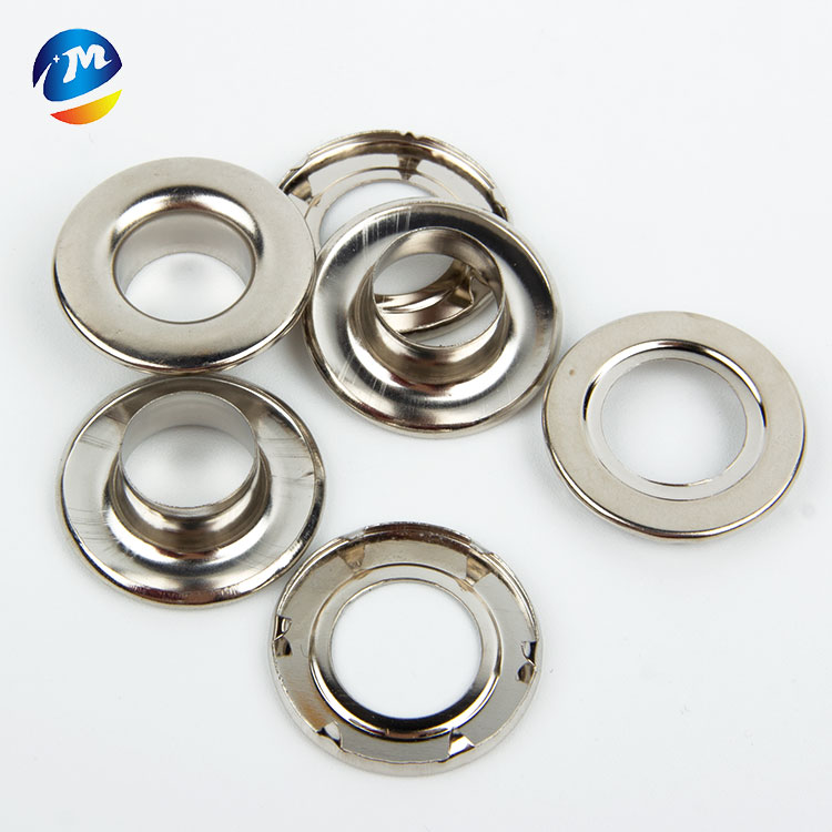 custom bag handbag 304 stainless steel eyelet silver 23.5 mm round metal bags eyelet grommets for bag handbags