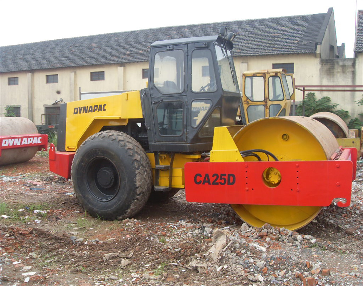 Used Dynapac CA25D road roller Secondhand 13Ton CA25D soil compactor