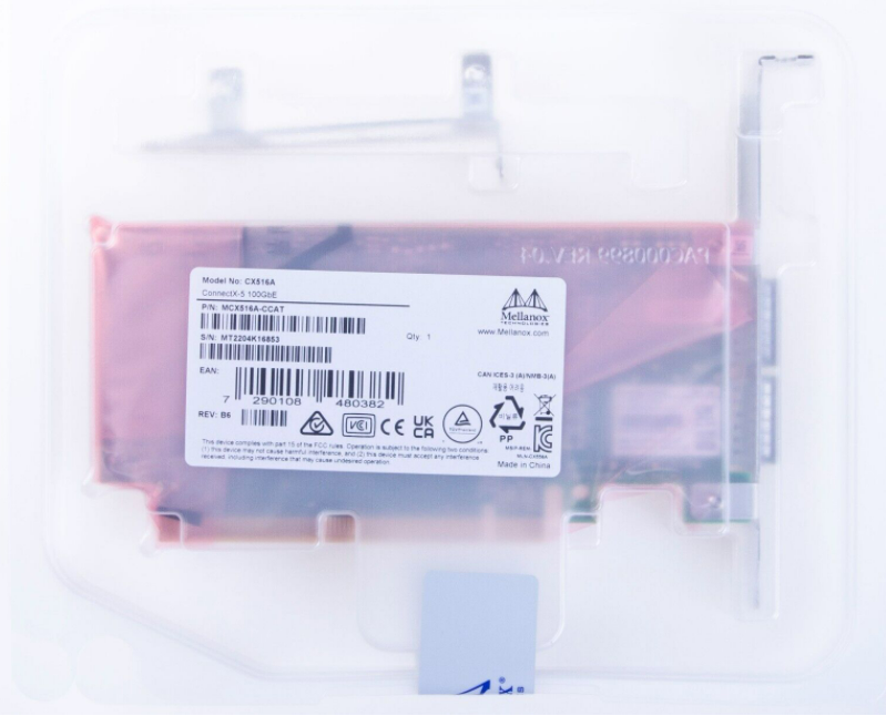 Mellanox MCX516A-CCAT 100 г адаптер с двумя портами для сетевая карта ConnectX-5 оригинальный новый